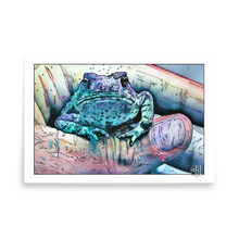 Load image into Gallery viewer, Art Print - Grumpy Toad