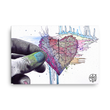 Load image into Gallery viewer, Show The World Your Heart - Canvas Print